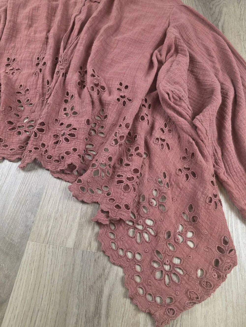 Free People Amaira Kimono Open Drape Jacket Size XS/S
